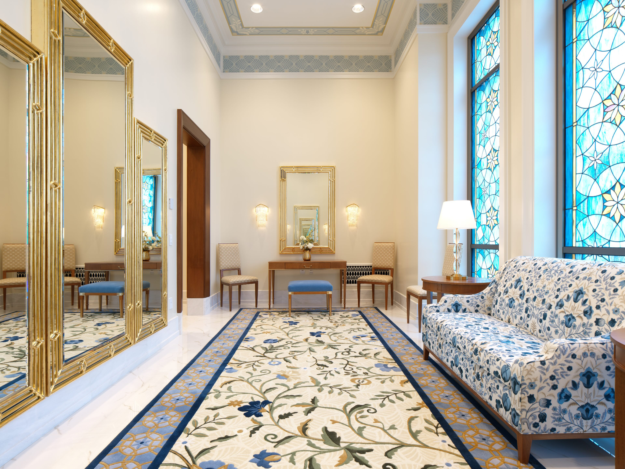 The bride's room in the Belo Horizonte Brazil Temple. | Courtesy of Church Newsroom