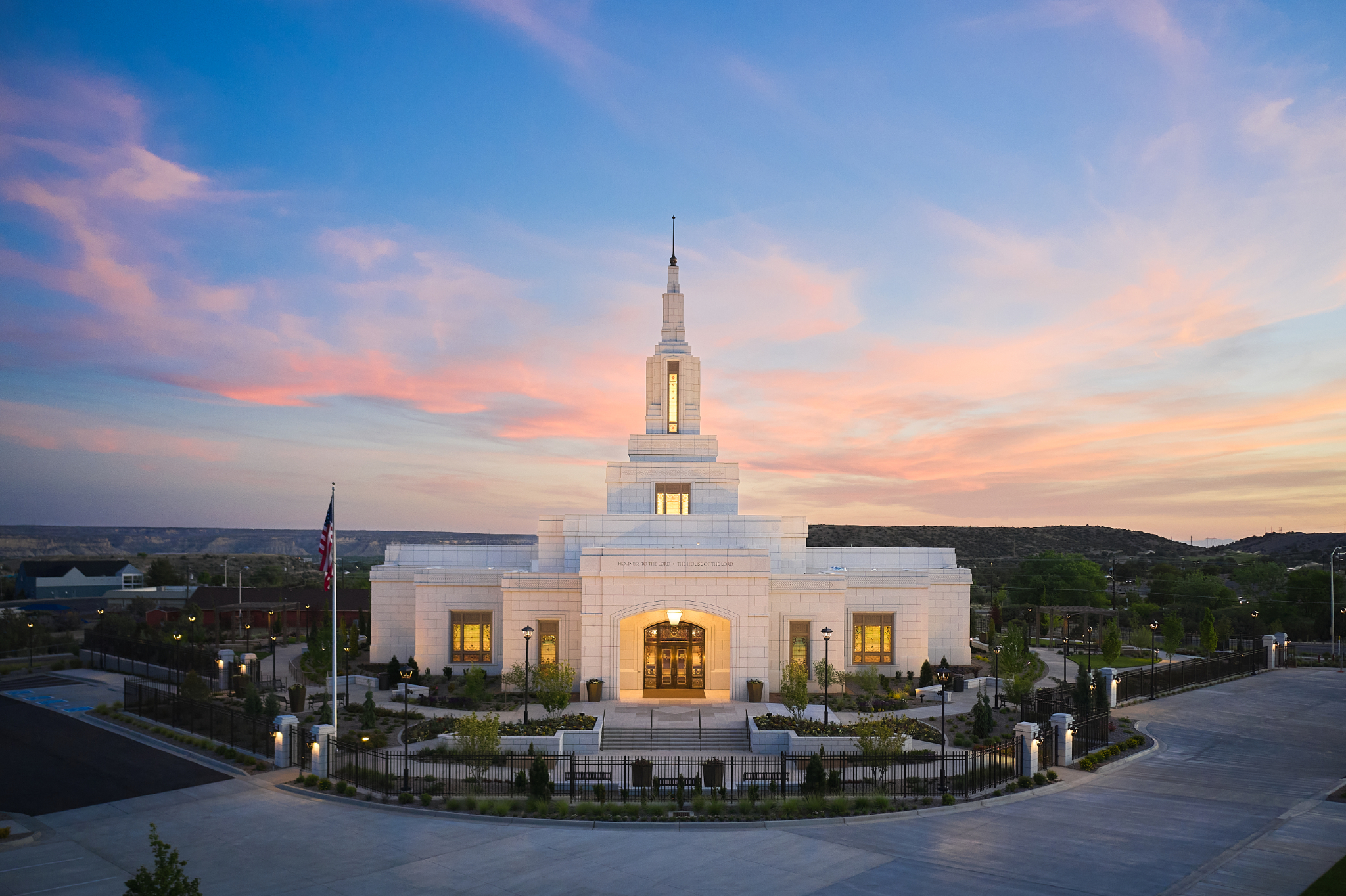 The Farming New Mexico City Temple.